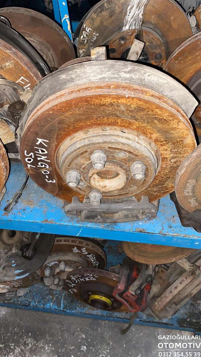 Renault Kangoo 3 Çıkma Sol Ön Disk Taşıyıcı