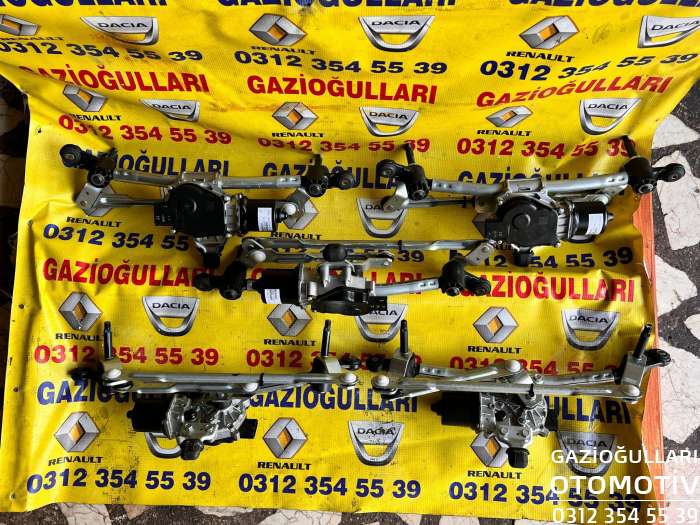Renault Clio 5 Çıkma Ön Cam Silgi Motoru Mekanızması
